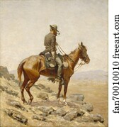 Remington Art Print - The Lookout
