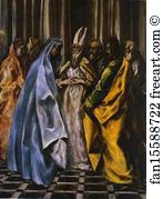 The Marriage Of The Virgin Art Print - The Marriage Of The Virgin