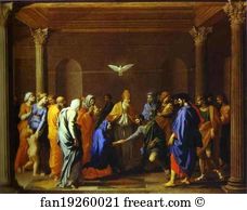 The Marriage Of The Virgin Art Print - The Marriage Of The Virgin
