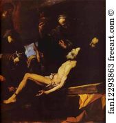 Jusepe De Ribera Art Print - The Martyrdom Of St. Andrew