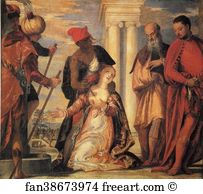 103 Art Print - The Martyrdom Of St. Justina
