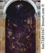 Gesuiti Art Print - The Martyrdom Of St. Lawrence