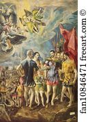 Martyrdom Art Print - The Martyrdom Of St. Maurice