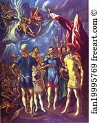1580s Oil On Canvas Art Museum Art Print - The Martyrdom Of St. Maurice