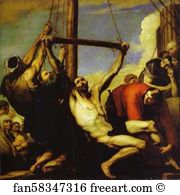 1639 Oil On Canvas Museo Del Prado Art Print - The Martyrdom Of St. Philip
