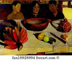 Banana Art Print - The Meal (The Bananas)