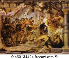 Abraham Art Print - The Meeting Of Abraham And Melchizedek