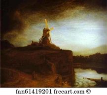 Mill Art Print - The Mill