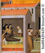 Beata Art Print - The Miracle Of The Ice. A Panel From Beata Humilitas Altar