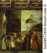 Newborn Art Print - The Miracle Of The Newborn Child