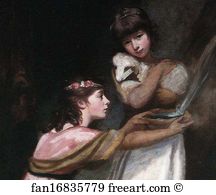 1220 Art Print - The Misses Hill. Detail