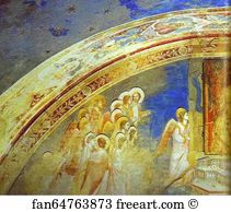 The Mission Of Archangel Gabriel Detail Art Print - The Mission Of Archangel Gabriel. Detail