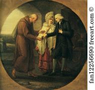 Calais Art Print - The Monk Of Calais