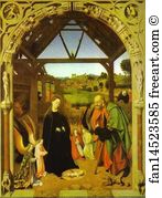 1445 Art Print - The Nativity