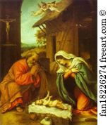 1523 Art Print - The Nativity