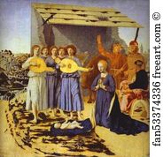 123 Art Print - The Nativity