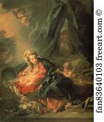 François Art Print - The Nativity