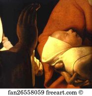 Newborn Art Print - The Newborn. Detail