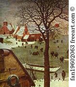 The Numbering At Bethlehem Detail Art Print - The Numbering At Bethlehem. Detail