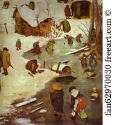 The Numbering At Bethlehem Detail Art Print - The Numbering At Bethlehem. Detail