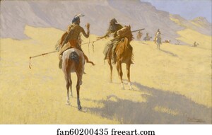 Remington Art Print - The Parley