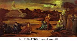 Passing Art Print - The Passing Of Venus