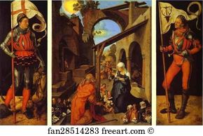 1498 Art Print - The Paumgartner Altarpiece