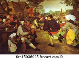 The Peasant Dance Art Print - The Peasant Dance