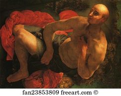 The Penitence Of St Jerome Art Print - The Penitence Of St. Jerome