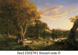 7 8 Art Print - The Pic-Nic