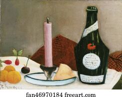 Pink Art Print - The Pink Candle