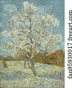 Pink Art Print - The Pink Peach Tree