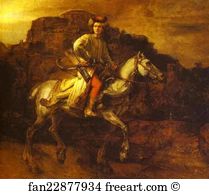 Riding Art Print - The Polish Rider