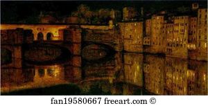 Ponte Art Print - The Ponte Vecchio, Florence