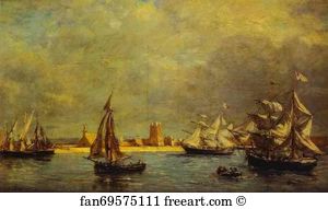 Port Art Print - The Port Of Camaret