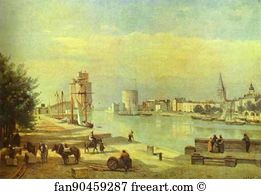 La Rochelle Art Print - The Port Of La Rochelle / Le Port De La Rochelle