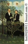 Present Art Print - The Present And The Past Or Philosophical Thought
