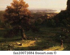 Amherst College Art Print - The Present. Detail