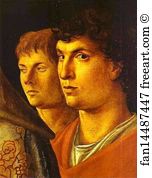 Cverini Stampagla Art Print - The Presentation In The Temple. Detail