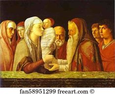 The Presentation In The Temple Art Print - The Presentation In The Temple