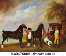 1793 Oil On Canvas Royal Collection Art Print - The Prince Of Wales's Phaeton