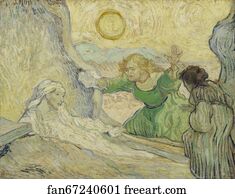 The Raising Of Lazarus Art Print - The Raising Of Lazarus (After Rembrandt)
