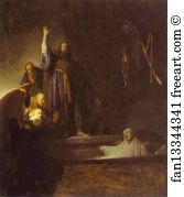 The Raising Of Lazarus Art Print - The Raising Of Lazarus