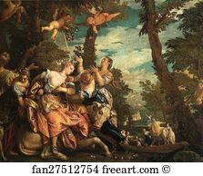 1580 Art Print - The Rape Of Europa