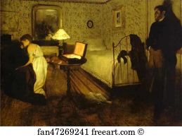 Oil On Canvas Philadelphia Museum Of Art Art Print - The Rape