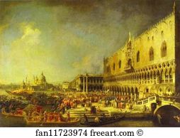 Reception Art Print - The Reception Of The French Ambassador In Venice