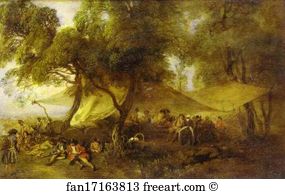 Antoine Art Print - The Recreations Of War