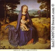 The Rest On The Flight Into Egypt Art Print - The Rest On The Flight Into Egypt