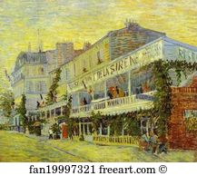 Restaurants Art Print - The Restaurant De La Sirène