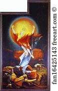 The Resurrection View With The Open Wings Art Print - The Resurrection (View With The Open Wings)
